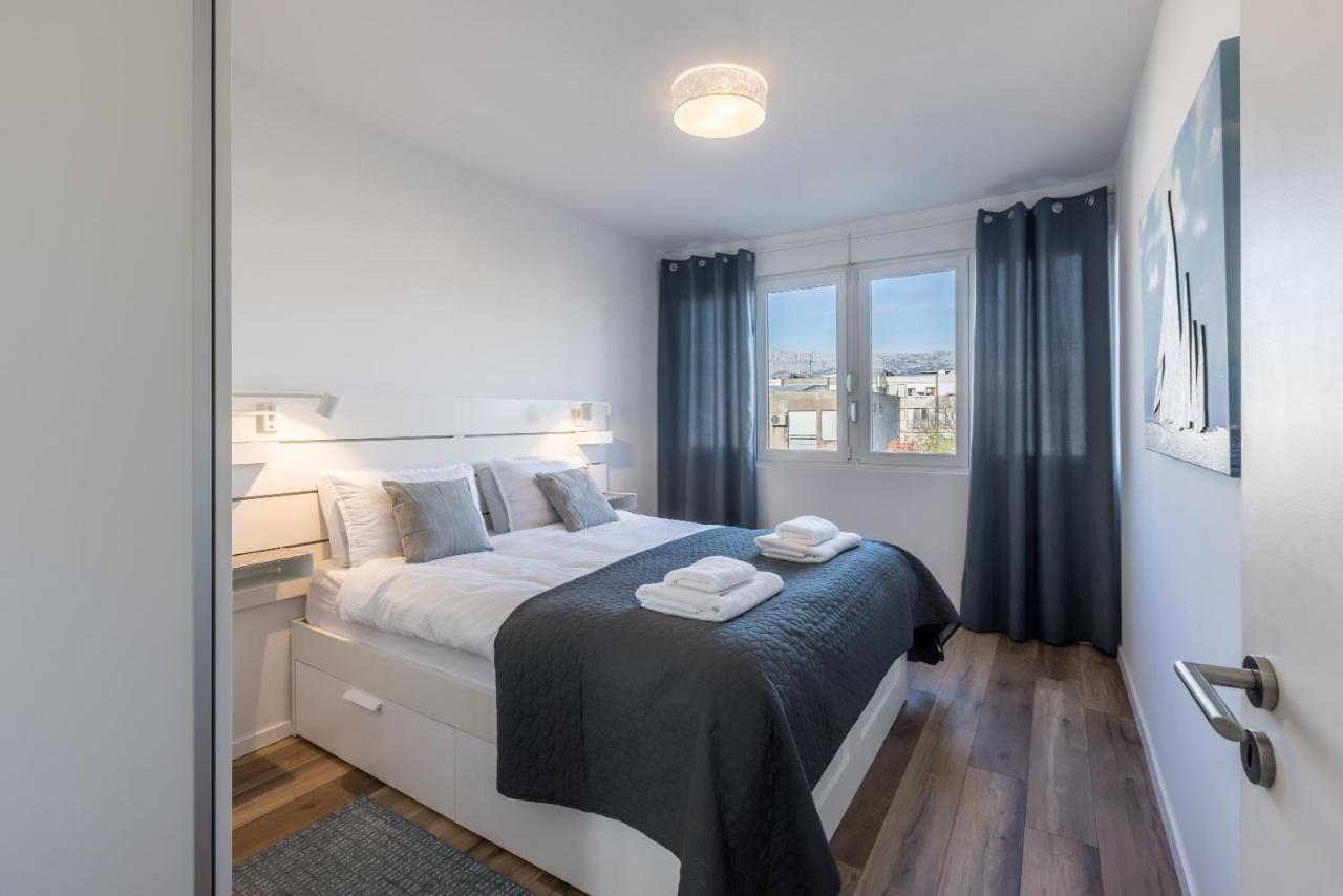 Sundowners Apartment, 52Qm, Double & Single Bed, 10 Min From Old Town Of ספליט מראה חיצוני תמונה
